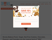 Tablet Screenshot of divvies.com